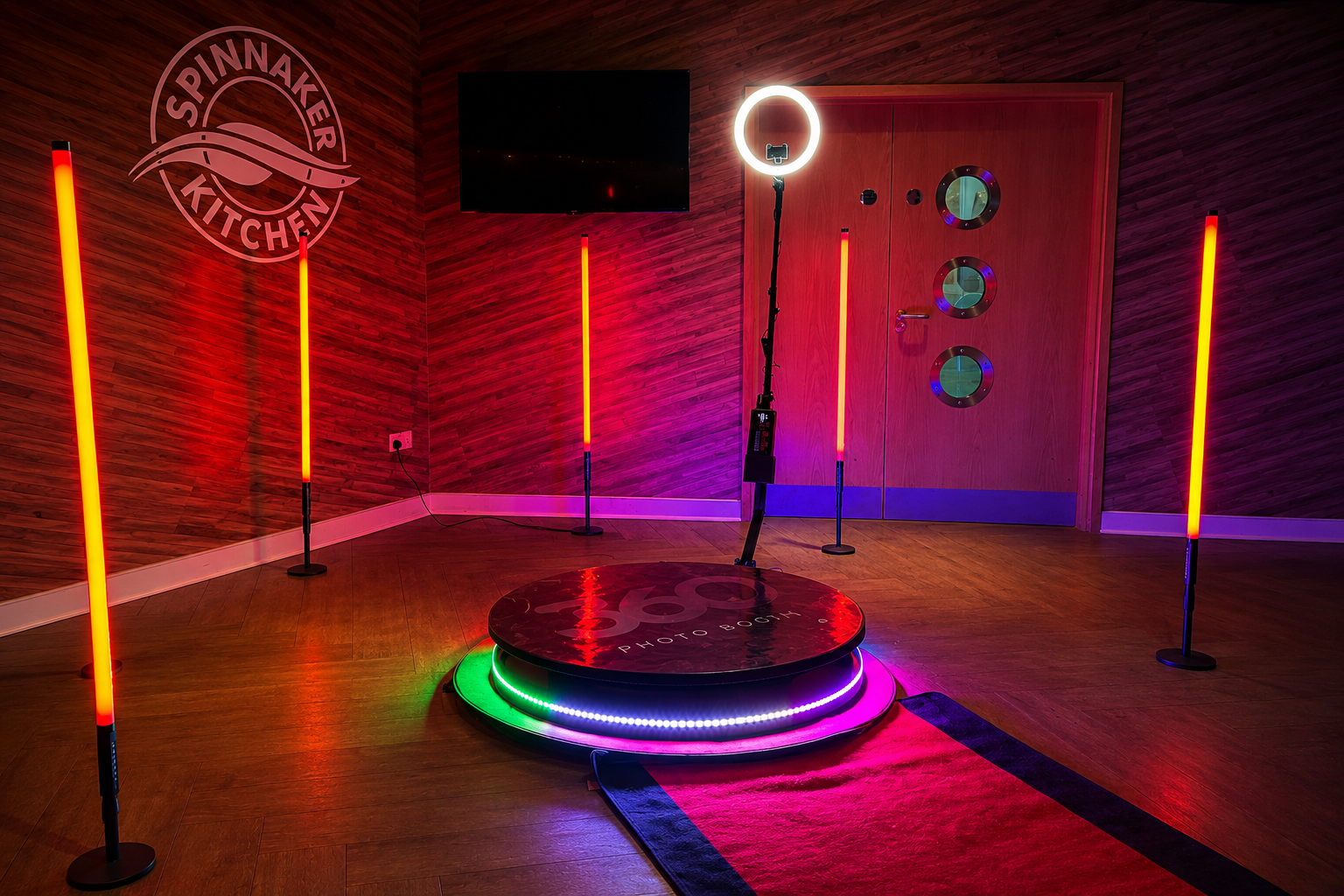 360 Booth hire from The Booth Boutique